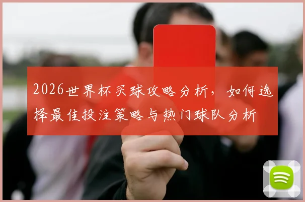2026世界杯买球攻略分析，如何选择最佳投注策略与热门球队分析